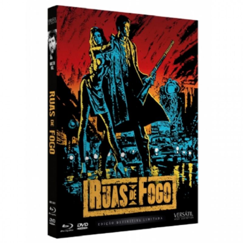 Ruas de Fogo - Edição Definitiva Limitada Com Pôster e Cards (BLU-RAY + DVD)