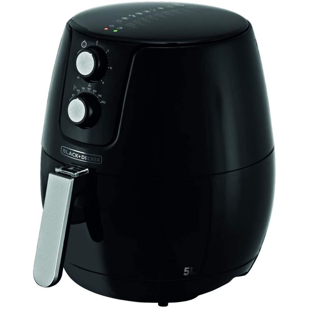 Fritadeira Air Fryer Black Decker Afm5-Br 1400w 5L - Preto - 110V ...