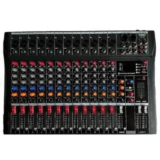 Mesa De Som 12 Canais Bluetooth Usb Mixer Mp3 Playe Digital