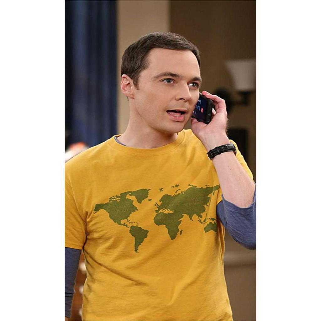 Camiseta Sheldon Cooper Mapa Mundial Shopee Brasil