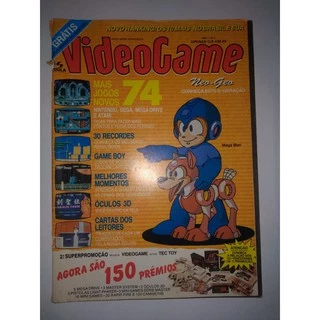 Revistas Videogame raras sobre jogos e consoles