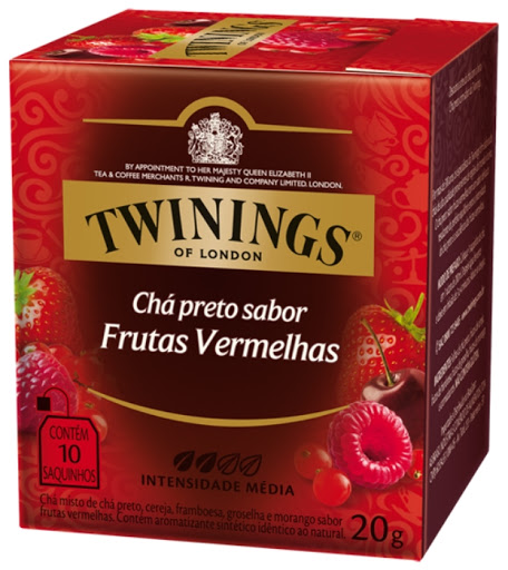 Chá Preto Earl Grey Ahmad Tea London, 10 Saquinhos de Chá, 20g