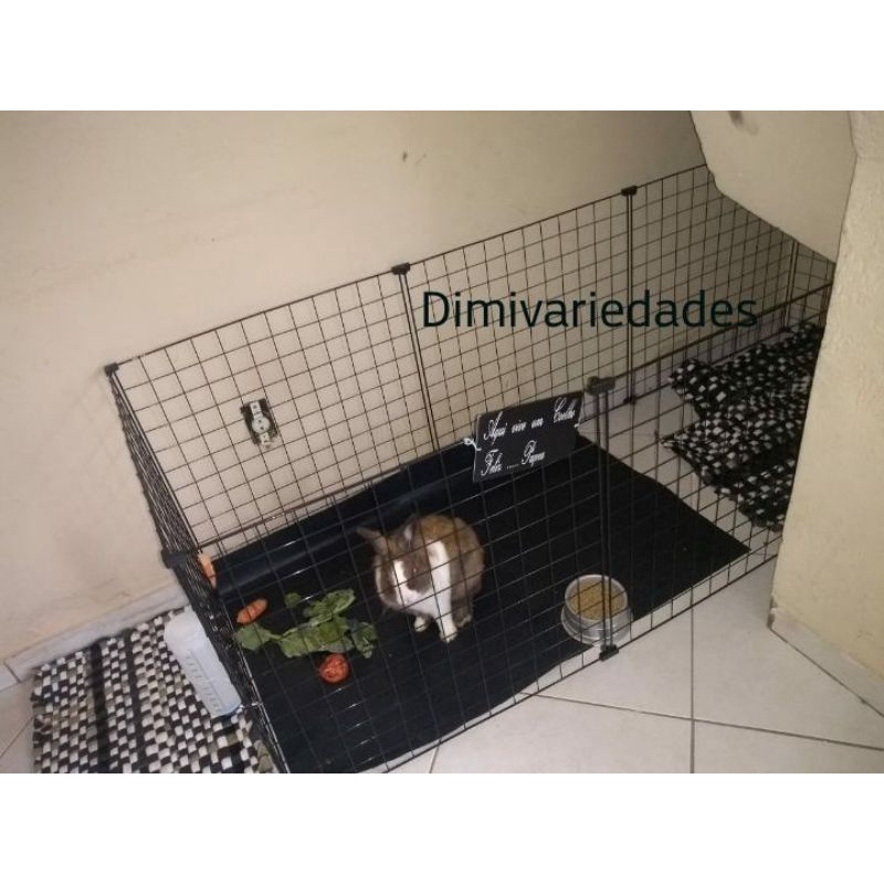 CERCADO PARA COELHO DE MÉDIO E GRANDE PORTE 6.6/6 PTC | Shopee Brasil
