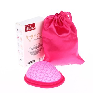 Disco Coletor Menstrual de aro duplo 100 Silicone Medicinal de