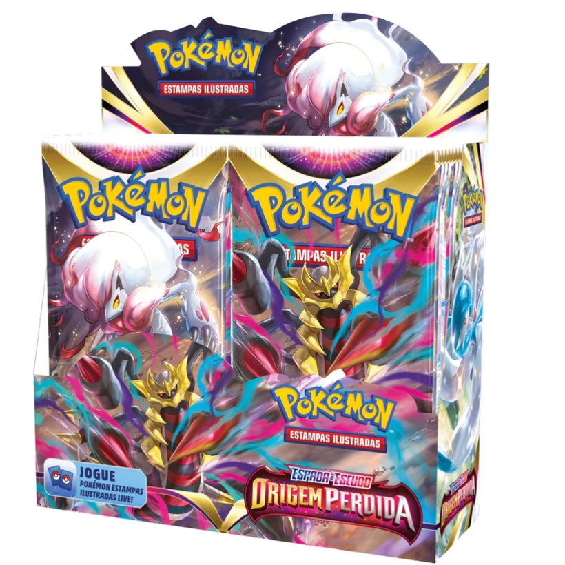 Booster Box Espada & Escudo 11 - Origem Perdida Portugues | Shopee Brasil