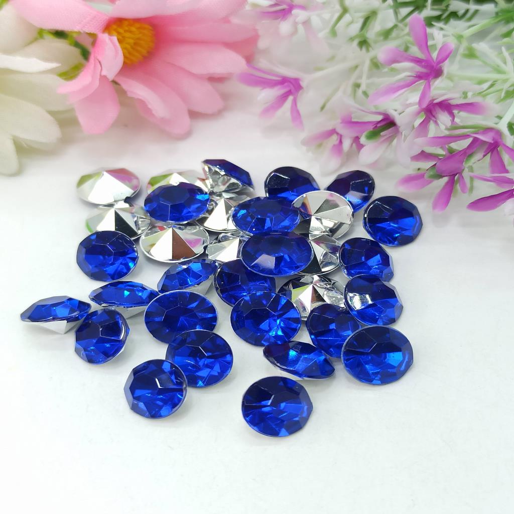 Strass para Colagem 10mm em Acrílico (50pçs) | Shopee Brasil