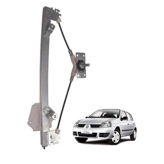 Maquina Vidro Manual Mecânica Clio 2005 2006 2007 Traseira Direita