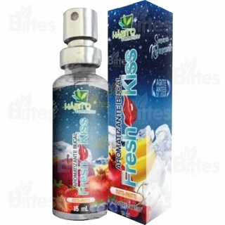 Aromatizante Bucal Hálito refrescante Tutti Frutti Fresh Kiss Hábito Cosméticos