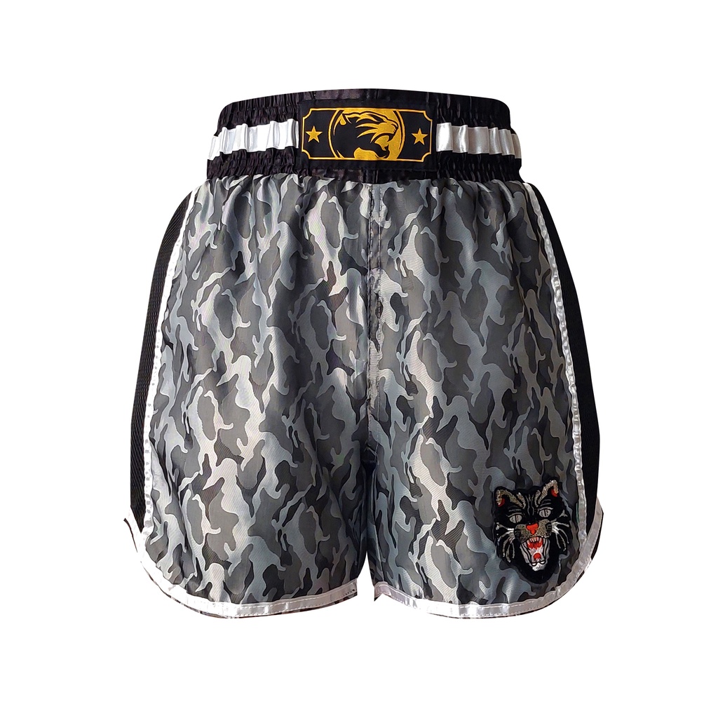 Cat Hippie Psychedelic Muay Thai Boxing Shorts