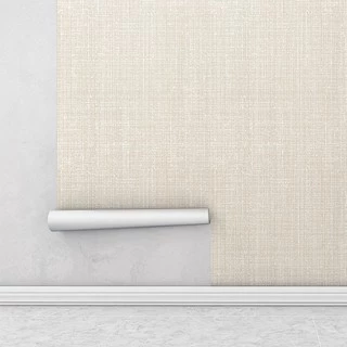 Papel De Parede Adesivo Contemporâneo estilo tecido Para Quartos e Sala
