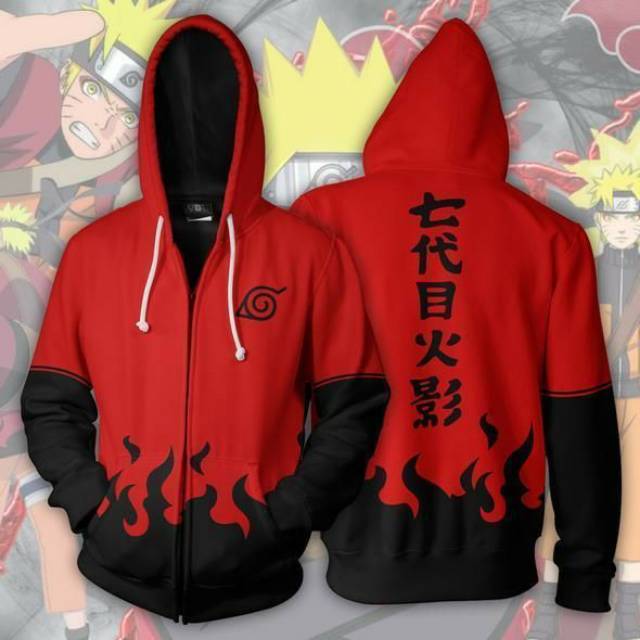 Jaqueta Naruto hokage konoha | Shopee Brasil