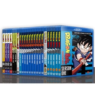 Blu-ray Dragon Ball - Edição completa com todas as sagas, filmes e especiais.