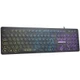 Teclado Gamer K-mex KM7628 SteamPunk Anti-ghost Com Led