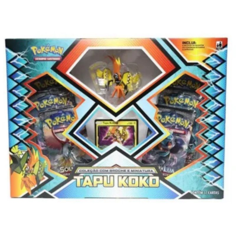 BOX COLEÇÃO COM MINIATURA TAPU KOKO - Carta Prisma Promocional, Outros