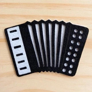 Sanfona em Feltro 5 unidades -  Aplique Junino - recorte a laser festa junina em Oferta na Shopee