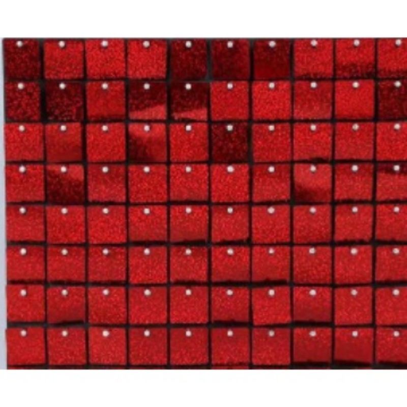 Painel Cortina Metalizada 30x30cm Magico Shimmer wall Shopee Brasil