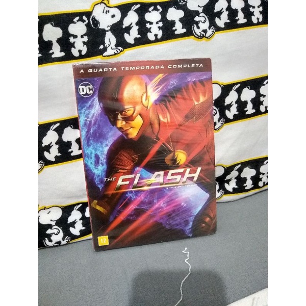 Box Dvd - The Flash - 4ª Temporada Completa - 5 Dvds - Original Novo ...
