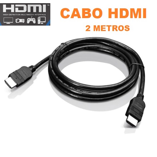 Cabo Hdmi 10 Metros 2.0 Gold Full Hd Resolução 4k 3d Blindado Dourado Com  Filtro Para Smart Tv Monitor Projetor Notebook - Leffa Shop - Cabos e  Adaptadores - Magazine Luiza