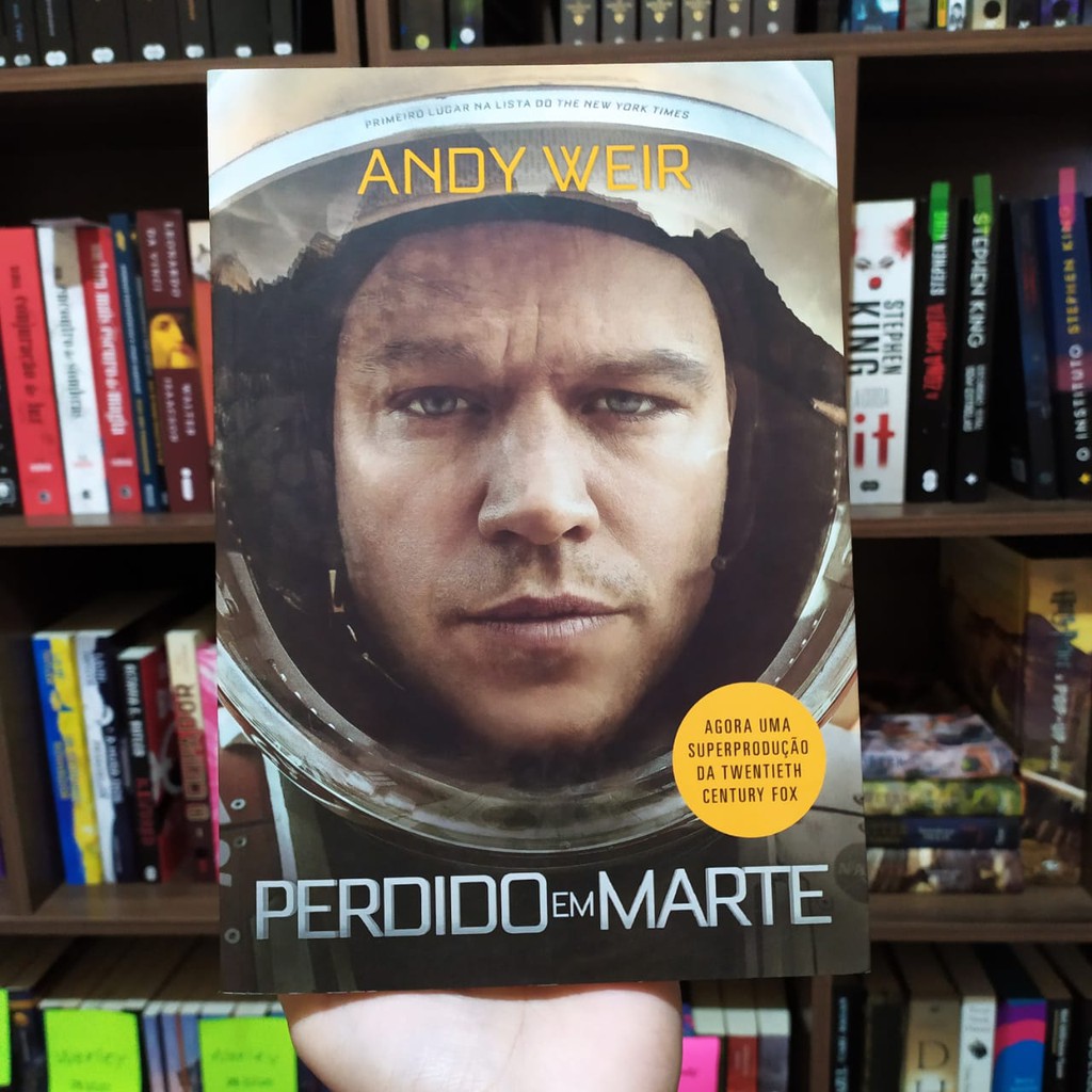 Livro Perdido em Marte - Andy Weir | Shopee Brasil