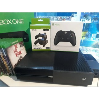 Xbox One Fat Preto 500gb C/Kinect e 3 Jogos