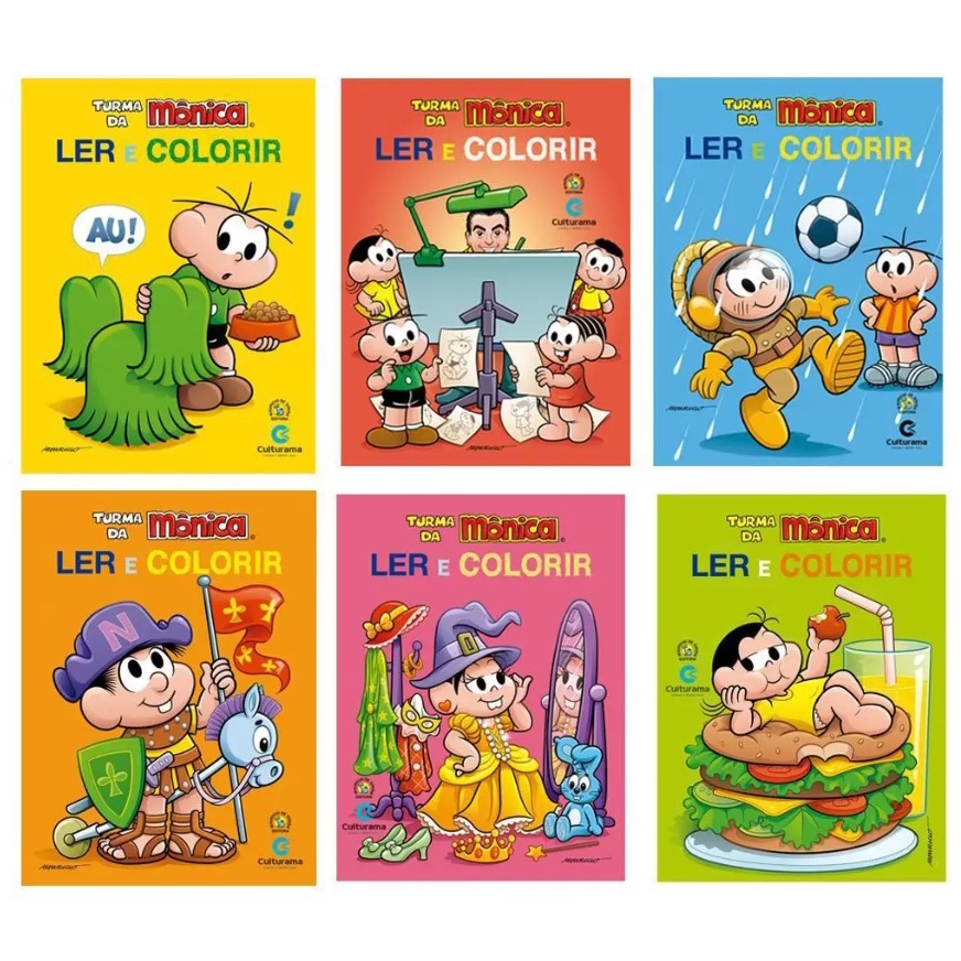 Livros Colorir Turma Da Monica Shopee Brasil 5787