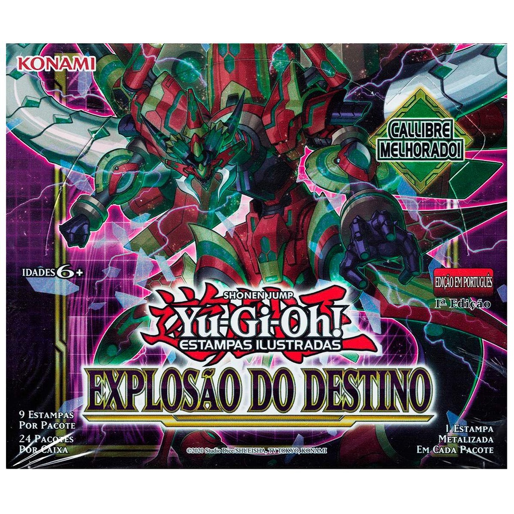 Yugioh Booster Explosão Do Destino Burst Destiny Português