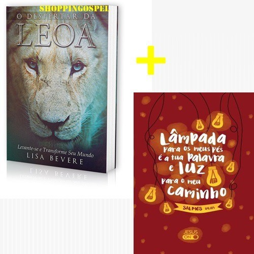 O Despertar Da Leoa Livro + Bíblia Jesus On Vinho Capa Dura | Shopee Brasil