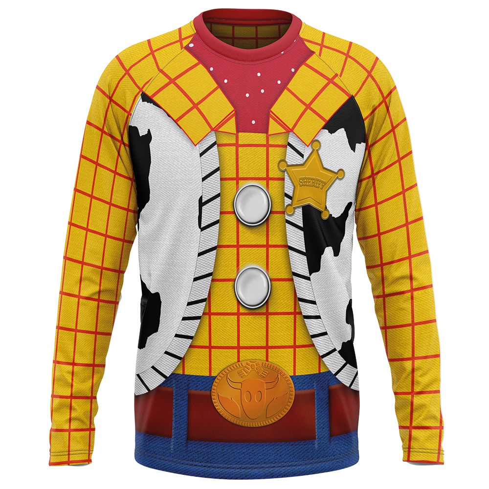日焼け止め woody Camiseta Filtro UV Manga Longa Woody Toy Story | Shopee Brasil
