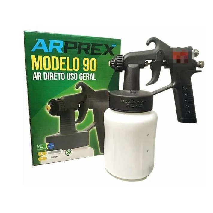 Pistola Pintura Mod 90 Ar Direto Arprex 1,2mm 650ml | Shopee Brasil