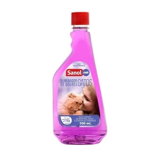 Eliminador De Odores Sanol Cat Gatinho 500Ml