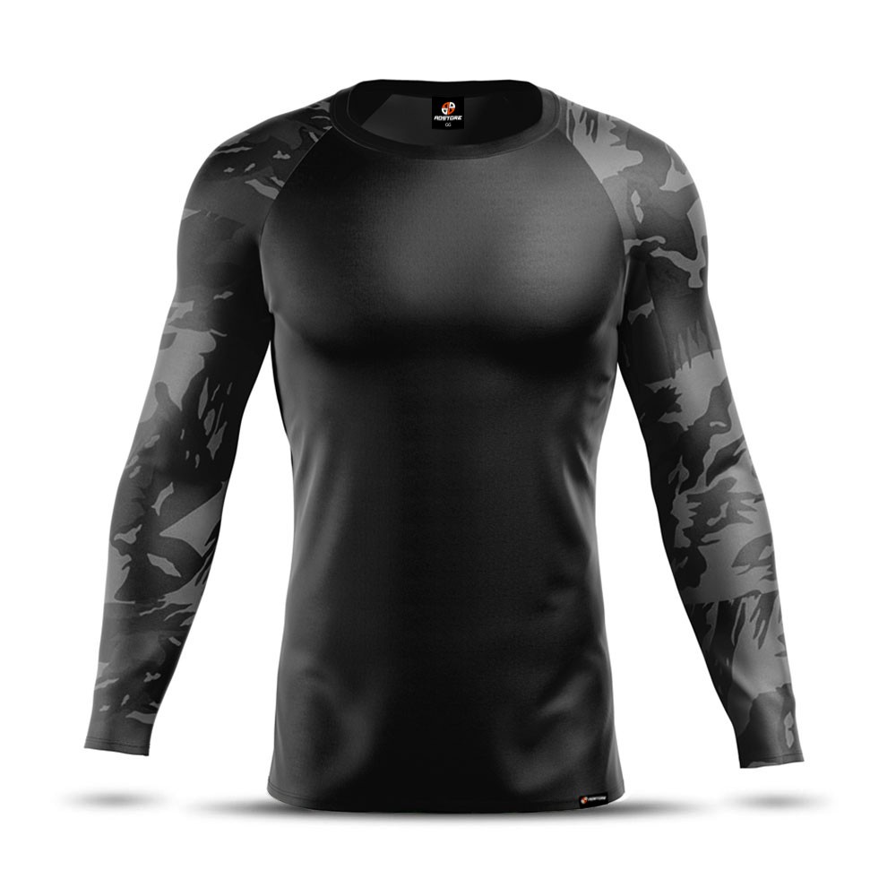 Camisa Camiseta Termica Preto C Bope de alta qualidade UVs protecao solar MTB Speed Pro Biker Shopee Brasil