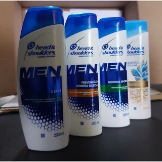 Shampoo Anti Caspa Head & Shoulders Men Limpa Profundamente Protege Contra A Caspa - 200ml