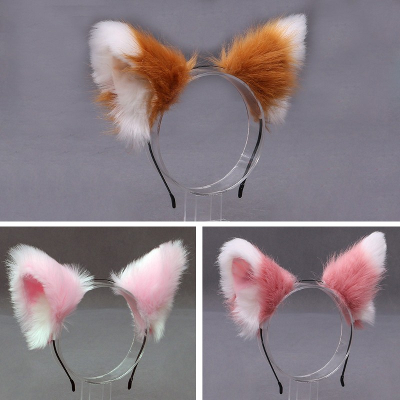 Kit 03 Arco Tiara De Cabelo Orelha De Gato Gatinho