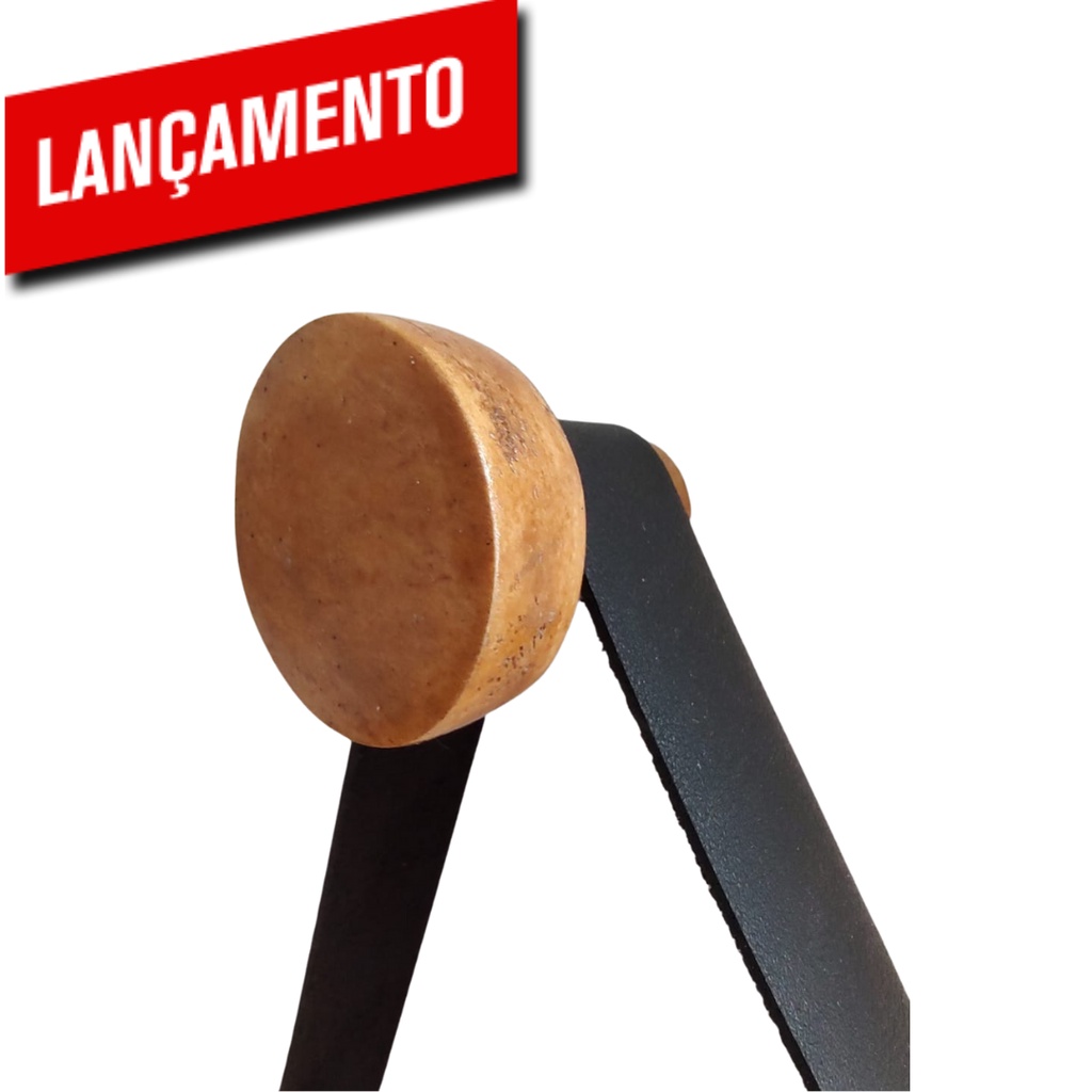 Gancho Pendurador redondo de Parede de Madeira Cor imbuia