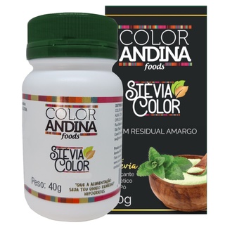 Adoçante Stévia Color Andina 40g