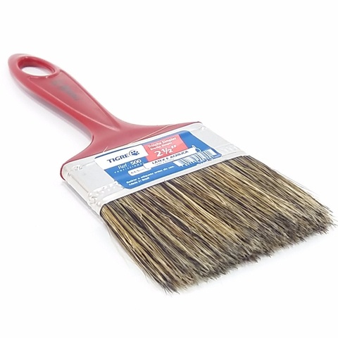 Trincha Pincel Tigre Pintura Látex e Acrílica 500 vermelho | Shopee Brasil