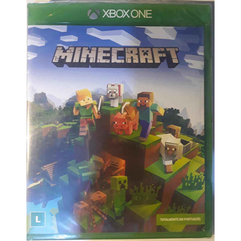 Minecraft Xbox ONE - Totalmente em português (Mídia física) | Shopee Brasil