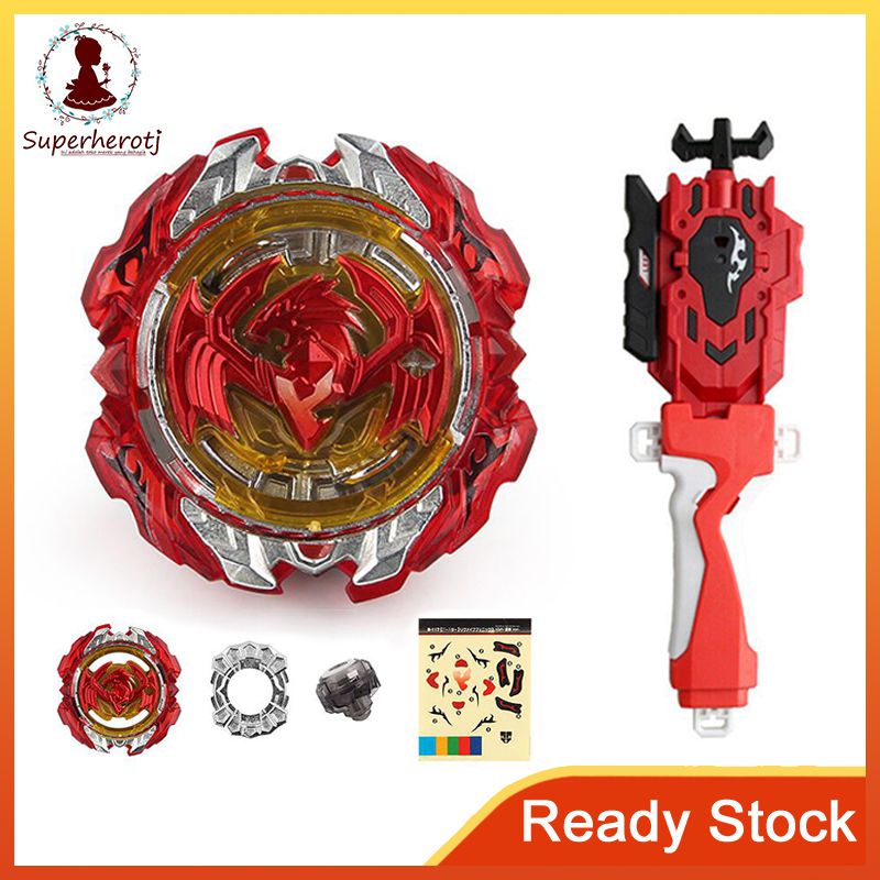 Conjunto Beyblade Com Lançador Alta Qualidade