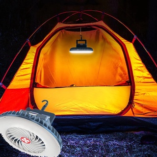 Ventilador Com Claro LED Portátil À Prova D