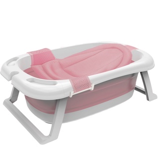 Banheira de Bebê Flexível Dobrável com Sensor Temperatura na