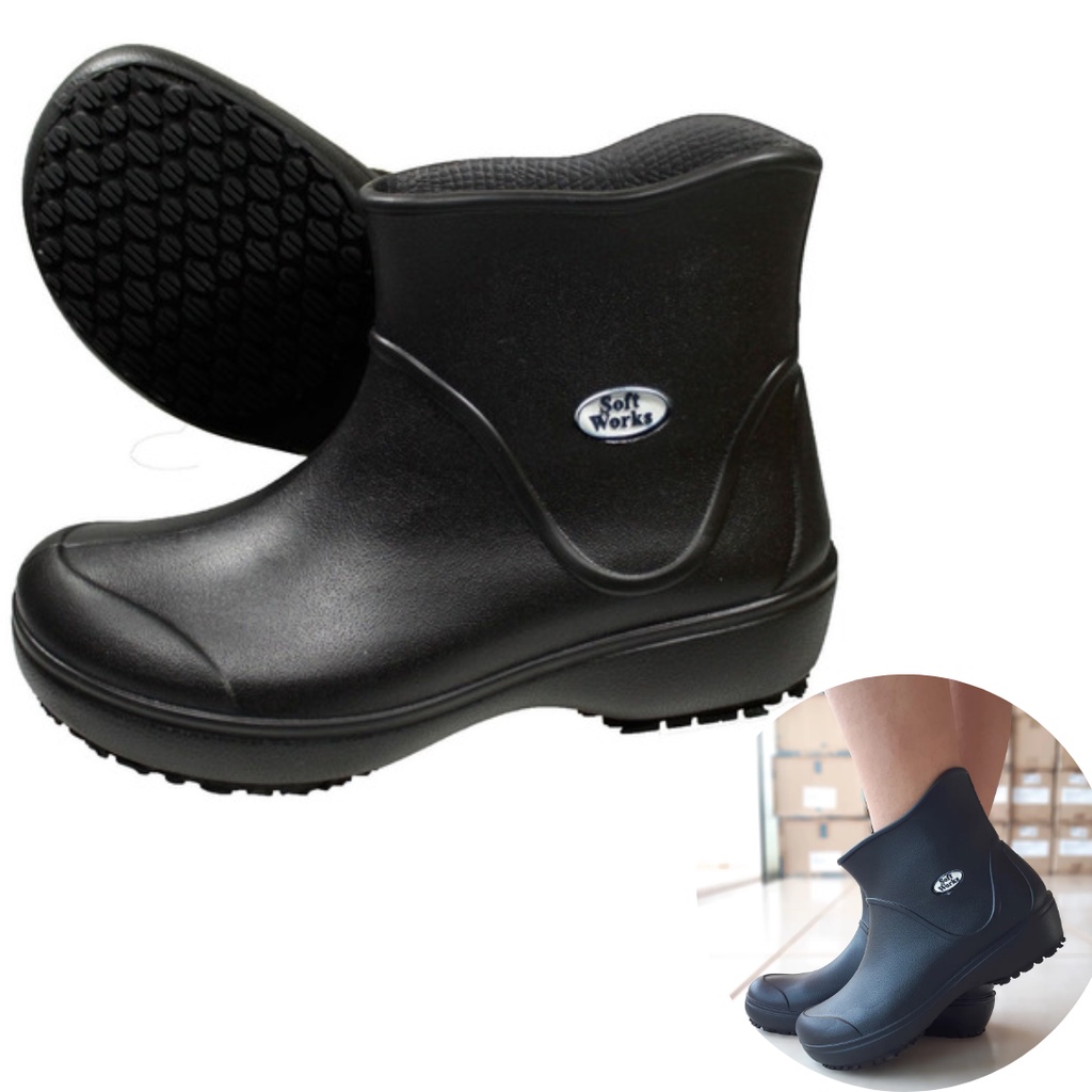 Bota para limpeza cano hot sale curto