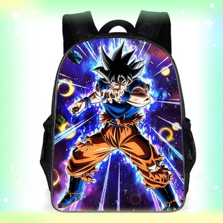 Mochila de desenho animado Dragon Ball Z, Escola de Anime Goku