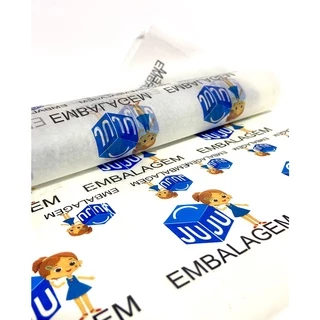 50UN Papel Seda Personalizado com sua logo