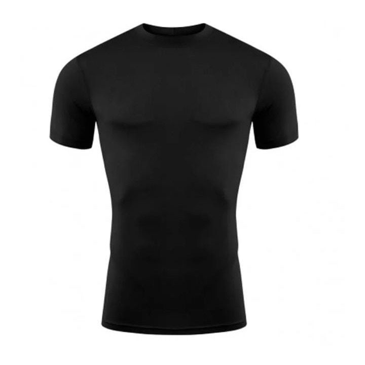 camisa termica manga curta masculina proteção uv segunda pele