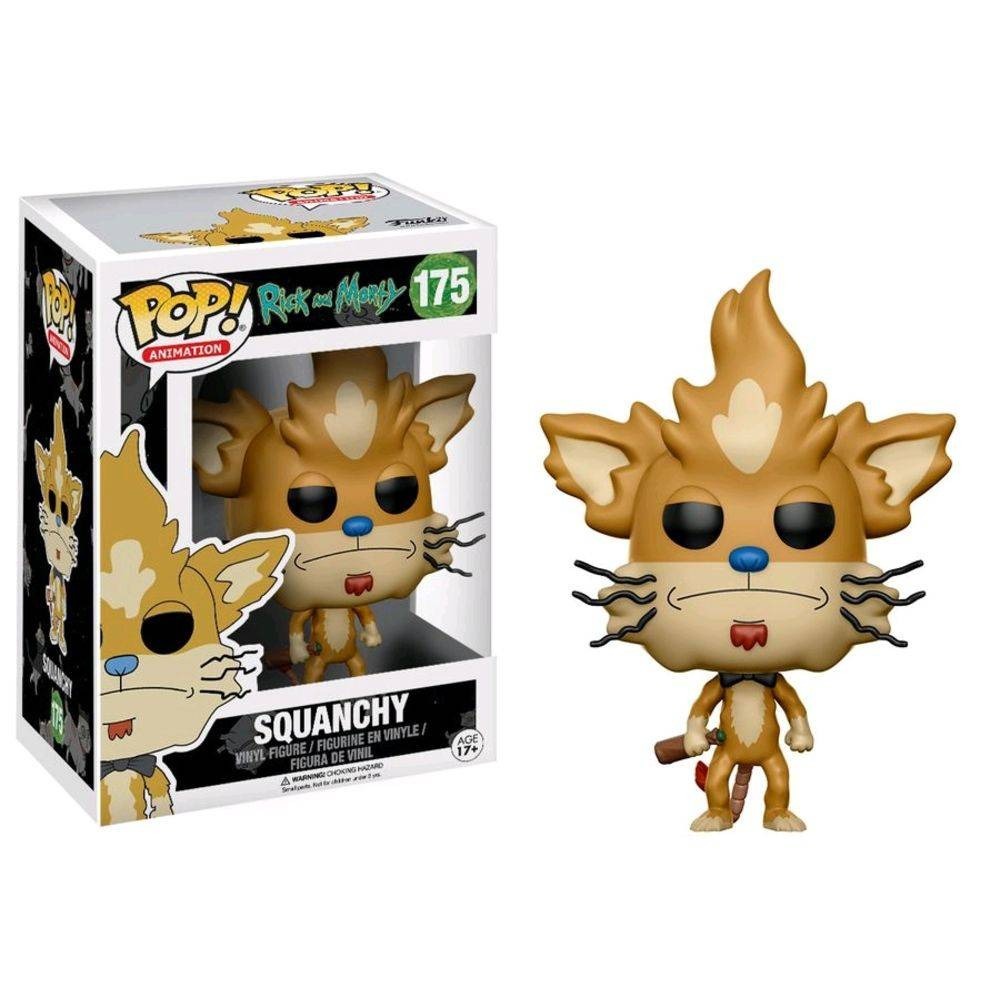 FUNKO POP ANIMATION RICK AND MORTY - SQUANCHY 175 NOVO ORIGINAL ...