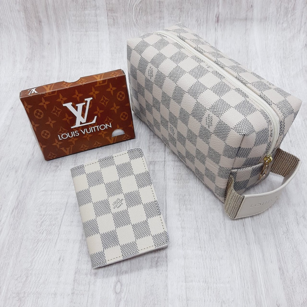 Carteira Louis Vuitton preta masculina - Top Luxo