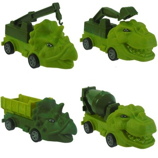 4pcs puxar para trás dinossauro carro brinquedos dino brinquedos para 3+  meninos crianças T Rex Dinossauro Jogos Monstro Caminhões