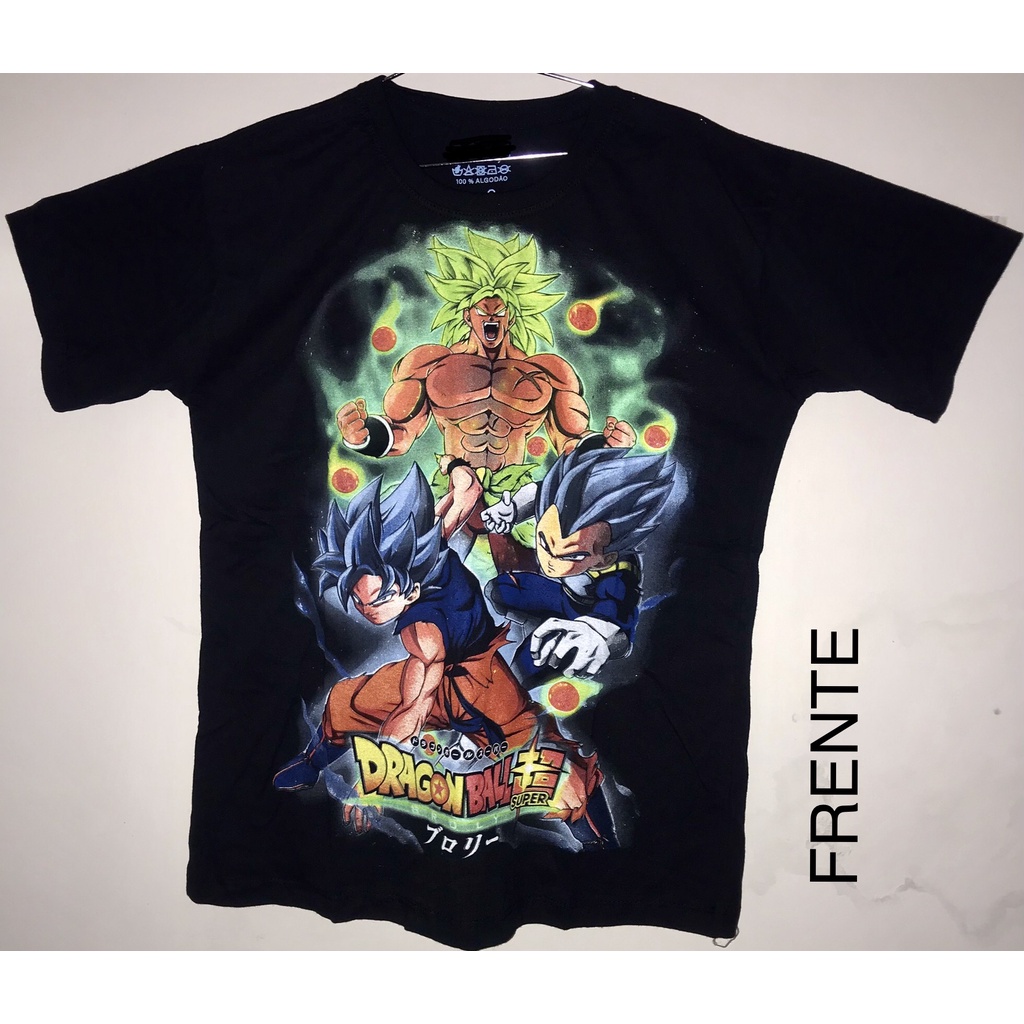 Camisa Camiseta Blusa Dragon Ball Goku Vegeta Freeza