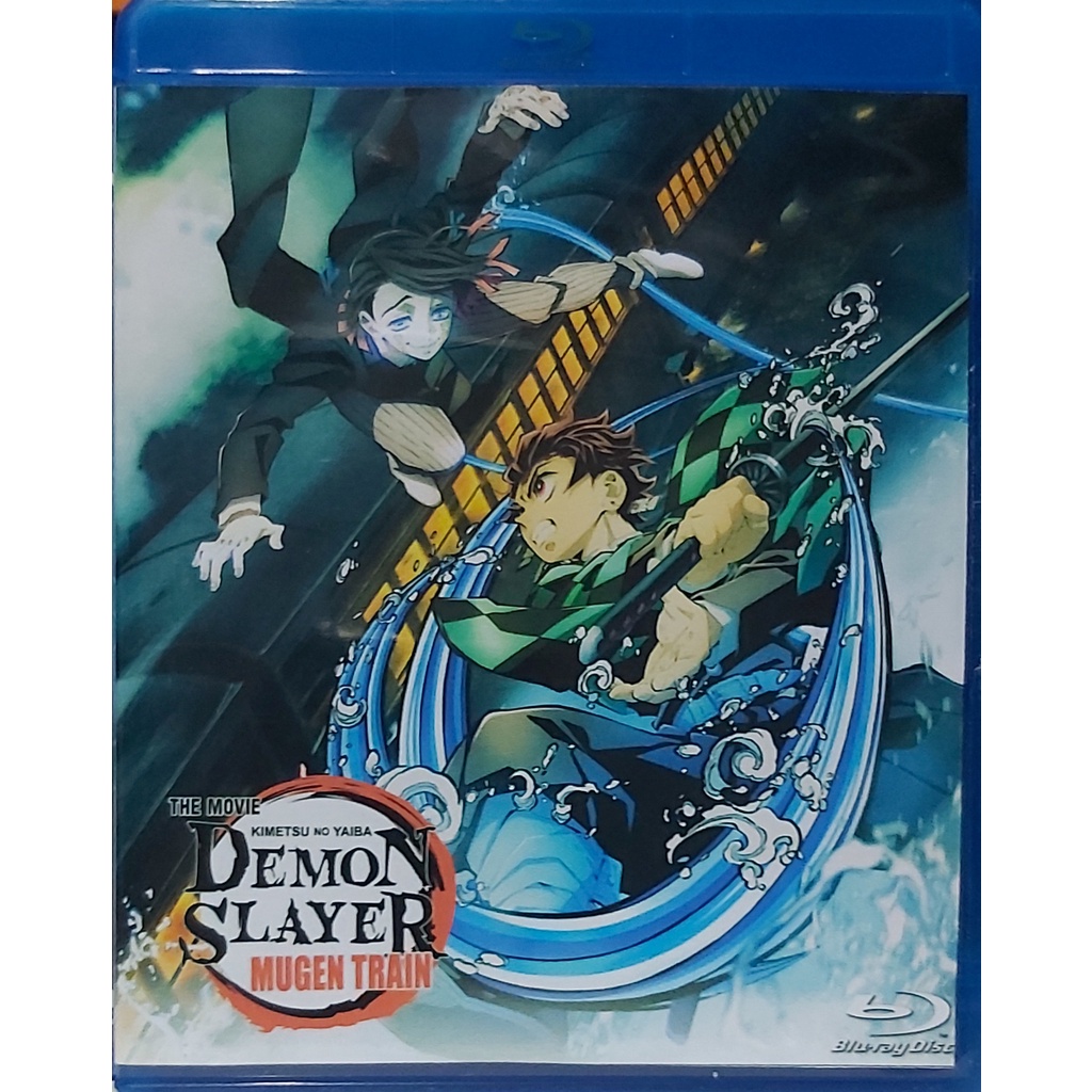 Blu- ray Filme Demon Slayer Mugen Train Dublado e Legendado