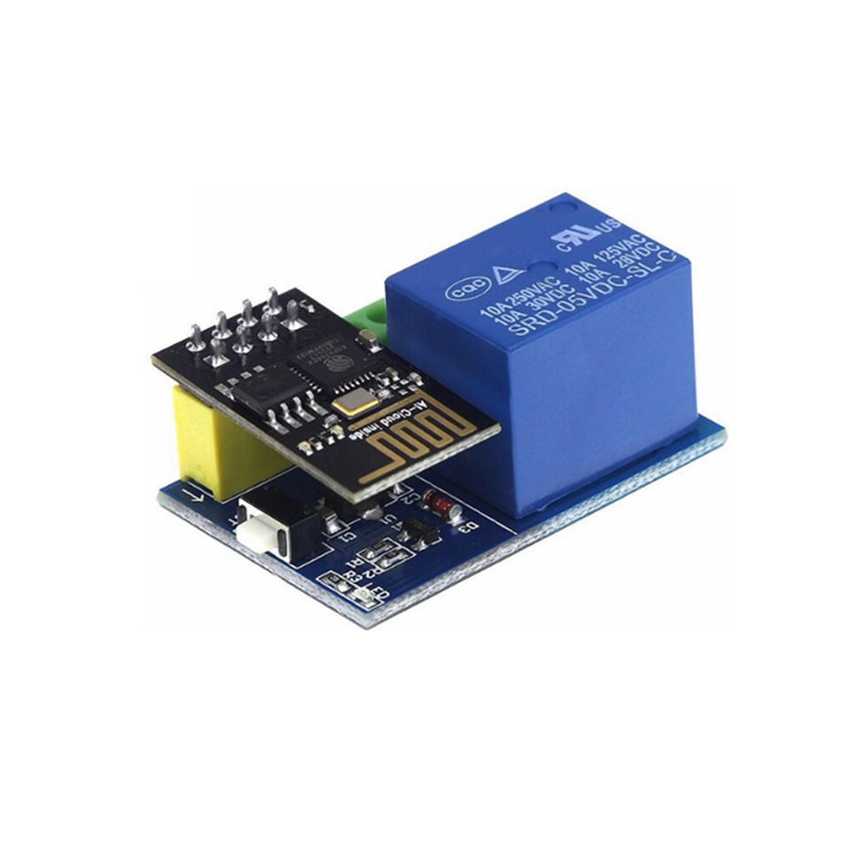 MÓDULO RELÉ WI-FI ESP8266 COM MÓDULO Wi-Fi ESP8266 ESP-01S